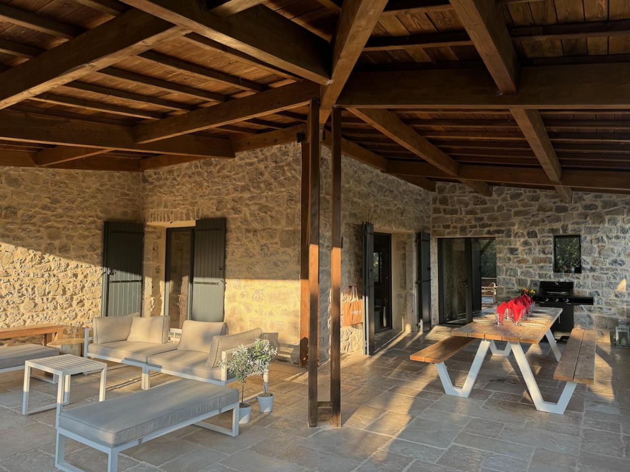 Villa Luxurious Family House With Pool In Ardeche. à Les Vans Extérieur photo